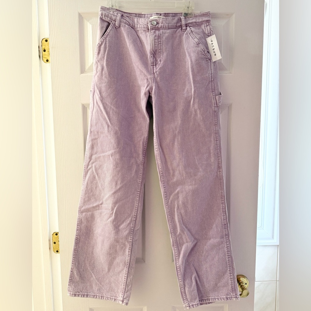 PacSun Light Purple Carpenter Pants